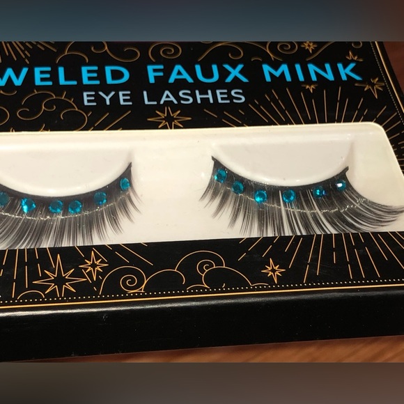 5pc lash bundle-3 BeJeweled mink sapphire, diamond & ruby lash extension & glue - Picture 14 of 15